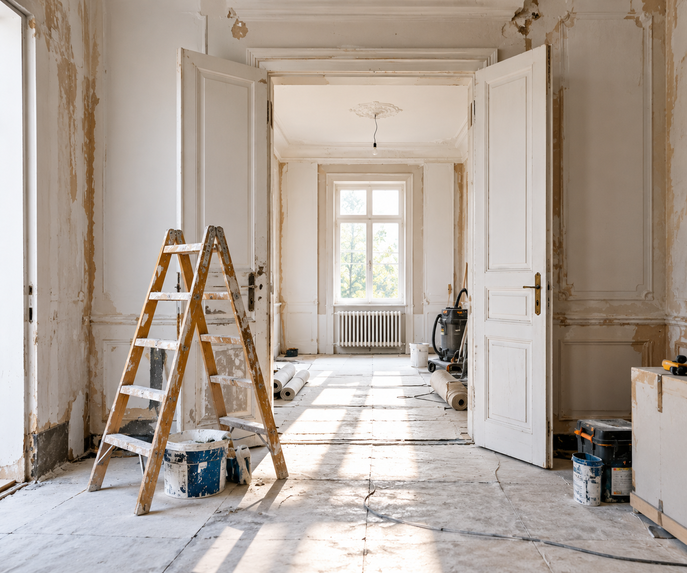 Wohnungssanierung – Renovierung einer Wohnung