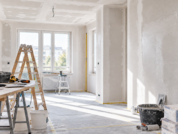 Renovierung – Innenausbau und Wandarbeiten
